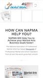 Mobile Screenshot of napma.com